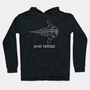 X-02 Wyvern Concept Jet (white) Hoodie